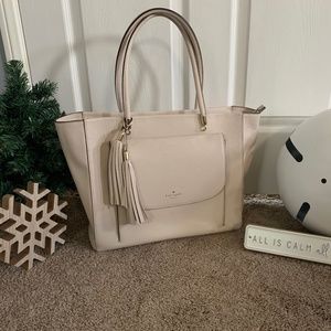 Kate Spade Beige/Cream Tote